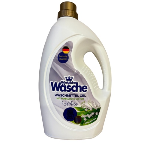 Königliche Wäsche WHITE Żel do prania 3,2L DE - 106 prań Königliche Wäsche WHITE Żel do prania 3,2L DE - 106 prań