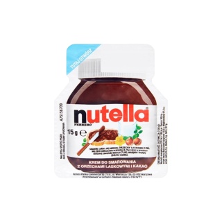 Krem do smarowania Ferrero Nutella 15 g - Idealny na szybkie śniadanie i przekąski