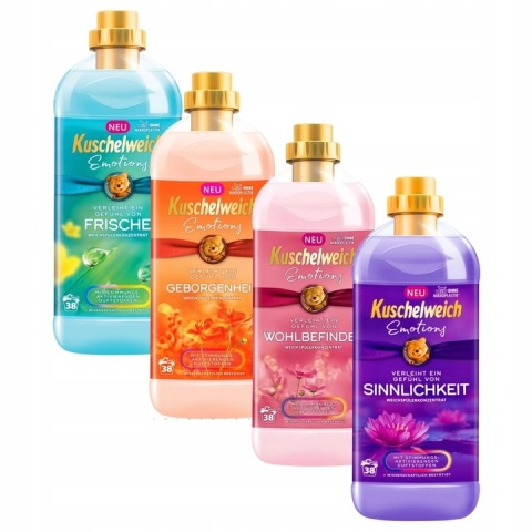 Kuschelweich Emotions Geborgenheit płyn do płukania 1 L - 38 prań Niemiecki