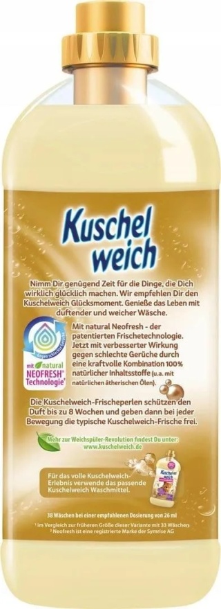 Kuschelweich Glücksmoment płyn do płukania 1 L - 38 prań Niemiecki