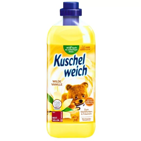 Kuschelweich Wilde Vanille płyn do płukania 1 L – 38 prań Niemiecki