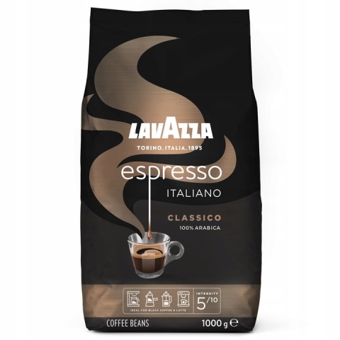 Lavazza Caffe Espresso Classico kawa ziarnista 1 kg
