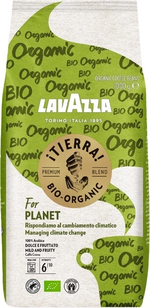 Lavazza Tierra For Planet Bio Organic kawa ziarnista 1 kg