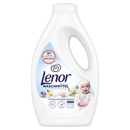 Lenor Sensitive Koncentrat Płyn do Prania 1L - Dla dzieci i alergików z Niemiec