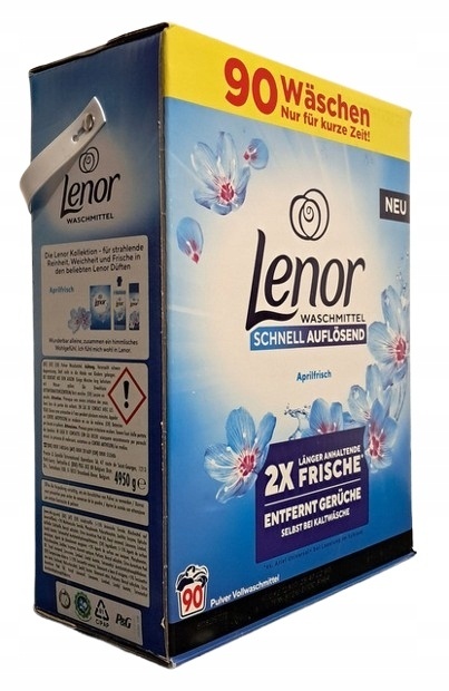 Lenor Universal Aprilfrisch proszek do prania 4,95 kg 90 prań