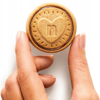 Nutella Biscuits 3 ciastka 41,4 g - Kruche ciasteczka z kremem orzechowo-czekoladowym