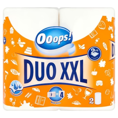 OOOPS! Duo XXL ręcznik papierowy 2 rolki 2-warstwowy