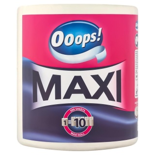 OOOPS! Maxi ręcznik papierowy 1 rolka 2-warstwowy 100 m