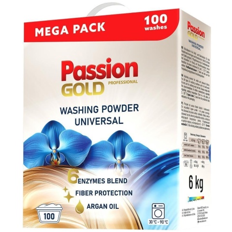 Passion GOLD Proszek 100prań 6kg Universal