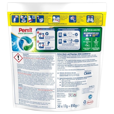 Persil Universal 4w1 Discs Kapsułki do Prania 100 prań (DE)