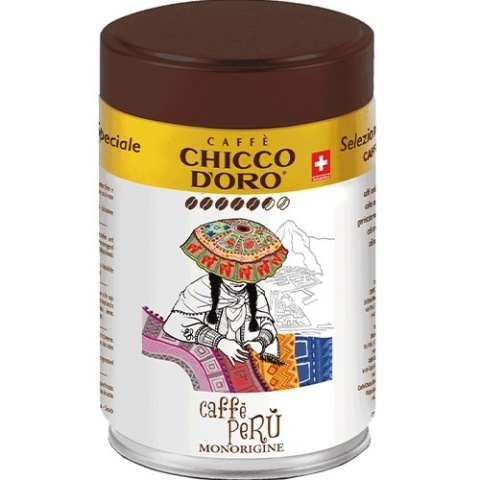 Chicco d’Oro Peru Kawa Ziarnista 250 g - 100% arabika z peruwiańskich Andów Chicco d’Oro Peru Kawa Ziarnista 250 g - 100% arabika z peruwiańskich Andów