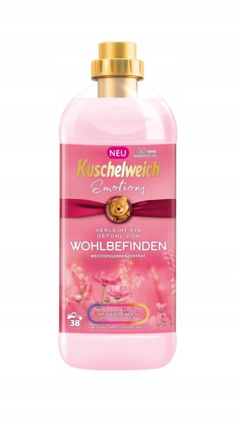Kuschelweich Emotions Wohlbefinden płyn do płukania 1 L - 38 prań Niemiecki