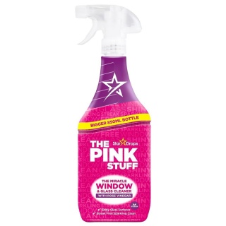 The Pink Stuff Spray do szyb Rose 850 ml płyn do okien i luster z octem różanym