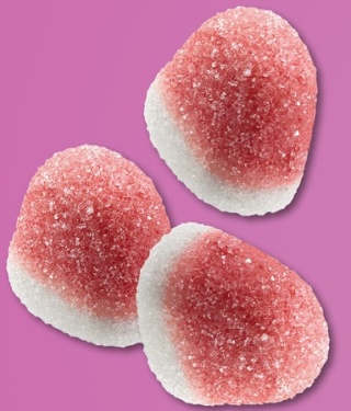 Trolli Kiss Strawberry 150g - Truskawkowe pianki z Niemiec