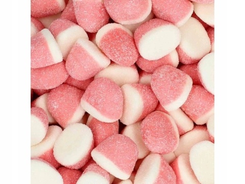 Trolli Kiss Strawberry żelki pianki truskawkowe 150 g miękkie i aromatyczne