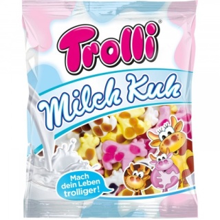 Trolli Milch KUU żelki owocowo piankowe 150 g bez laktozy i glutenu