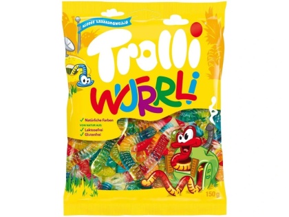 Trolli Wurrli żelki owocowe dżdżownice 150 g