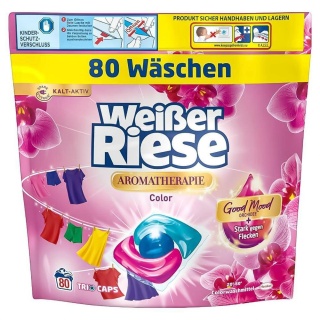 Weisser Riese kapsułki do prania Aromatherapie Color 80 szt.DE