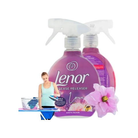 Żelazko w sprayu Lenor Crease Rubin Jaśmin 500 ml
