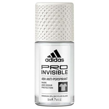 Adidas Women Pro Invisible roll-on antyperspirant w kulce 50 ml 48h ochrona bez plam