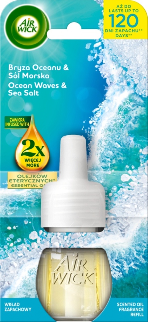 Air Wick wkład elektryczny Bryza Oceanu i Sól Morska 19 ml