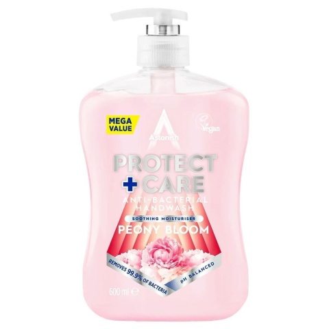 Astonish antybakteryjne mydło w płynie Piwonia Peony Bloom 600 ml
