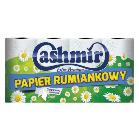Cashmir papier toaletowy Rumianek 8 rolek 3-warstwowy