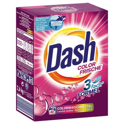 Dash Color Frische 3w1 proszek do prania kolorów 2,6 kg - 40 prań