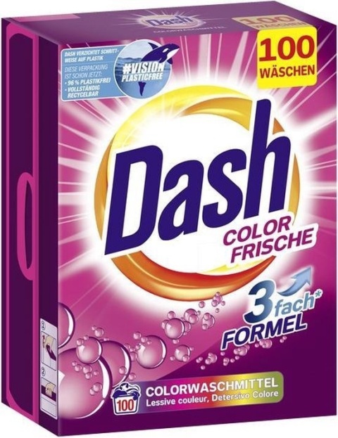 Dash Color Frische proszek do prania kolorów 6 kg 100 prań