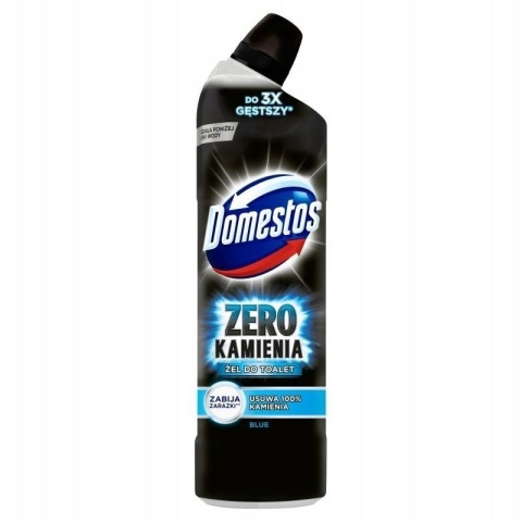 Domestos zestaw żeli do WC zero kamienia (3x 750 ml) zielony, niebieski, różowy