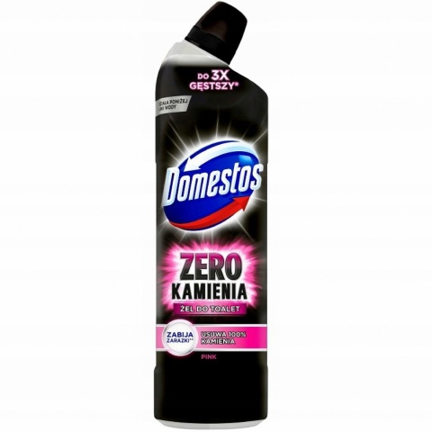 Domestos zestaw żeli do WC zero kamienia (3x 750 ml) zielony, niebieski, różowy