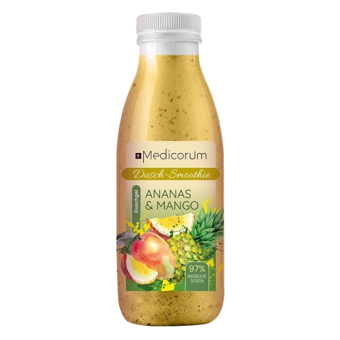 Dr Medicorum Smoothie do ciała Ananas Mango żel pod prysznic peelingujący 400 ml