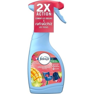 Febreze Owoce Egzotyczne 500 ml odświeżacz do tkanin spray tropikalny zapach