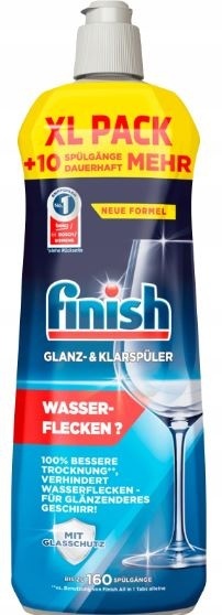 Finish sól do zmywarki 1,5 kg + nabłyszczacz XL 800 ml zestaw