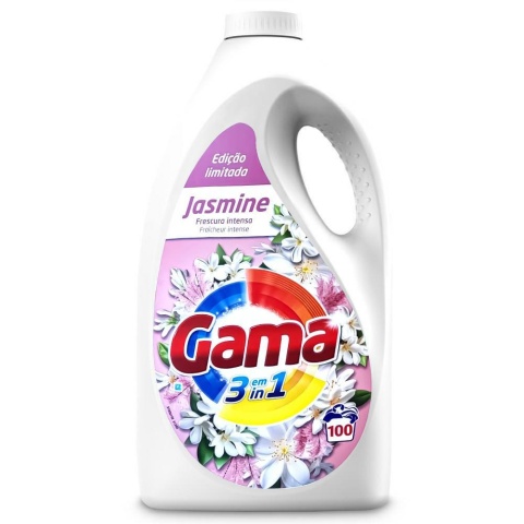 Gama/Vizir 3w1 Jasmine uniwersalny żel do prania 4,5 L - 100 prań