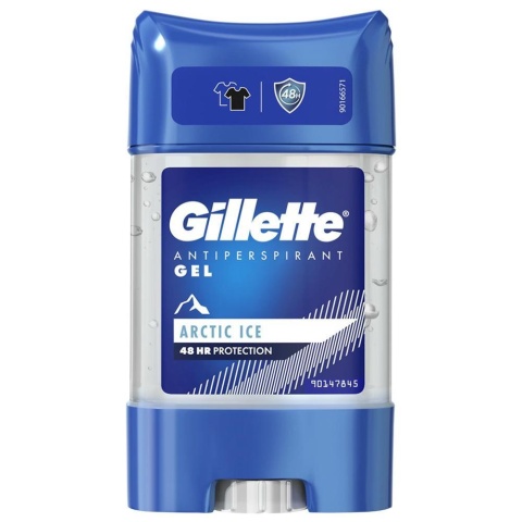 Gillette Men Arctic Ice antyperspirant w żelu 70 ml ochrona przed potem i świeżość
