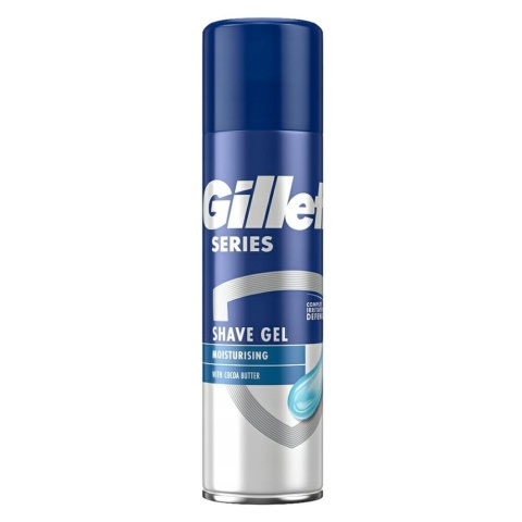 Gillette Series żel do golenia nawilżający z masłem kakaowym 200 ml
