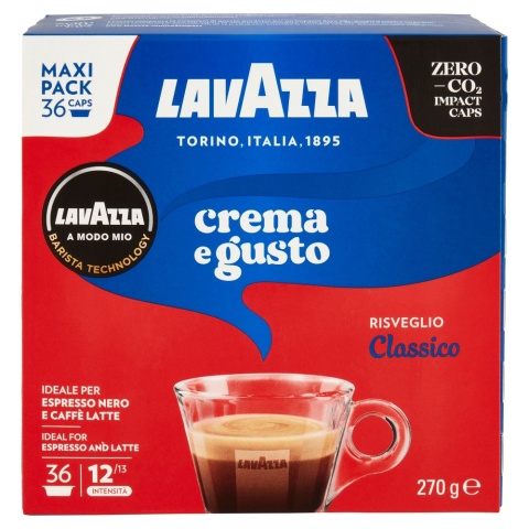 Kapsułki Lavazza A Modo Mio Crema e Gusto Classico 36 szuk