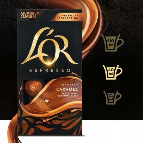 Kapsułki do Nespresso L’OR Espresso Caramel 10 sztuk