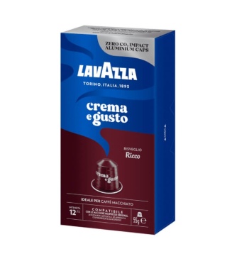 Kapsułki do Nespresso Lavazza Crema e Gusto Risveglio Ricco 10 sztuk