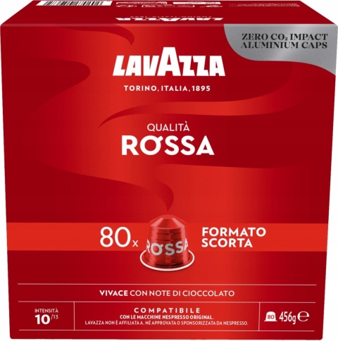 Kapsułki do Nespresso Lavazza Qualità Rossa 80 szt.