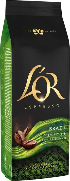 Kawa ziarnista L’OR Arabica Brazylia 1000 g