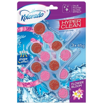 Kolorado kostka WC Hyper Clean Flower Bloom 3x45 g