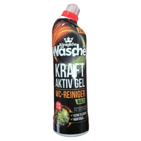Königliche Wäsche zestaw żeli do WC (3 x 750 ml) Blaues Meer + Grüner Wald + Gelbe Zitrone