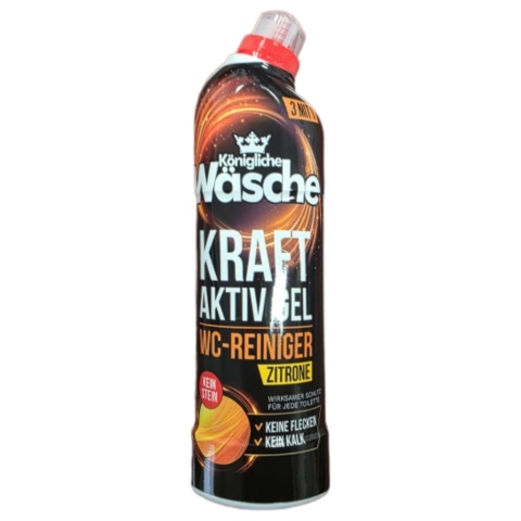 Königliche Wäsche zestaw żeli do WC (3 x 750 ml) Blaues Meer + Grüner Wald + Gelbe Zitrone