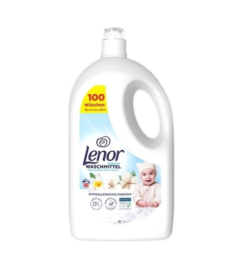 Lenor Sensitive żel do prania dla skóry wrażliwej 4,5 l 100 prań delikatny