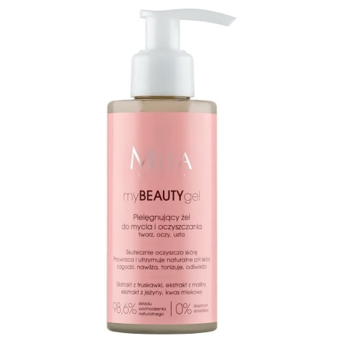 MIYA myBEAUTYgel żel do mycia i oczyszczania twarzy 140 ml delikatne oczyszczanie i nawilżenie