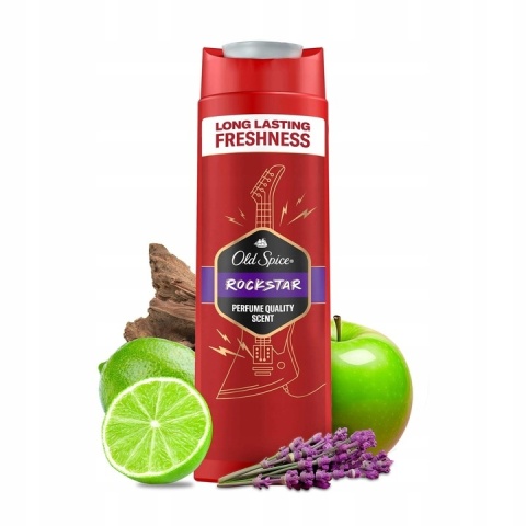 Old Spice Rockstar żel pod prysznic i szampon 3 w 1 400 ml