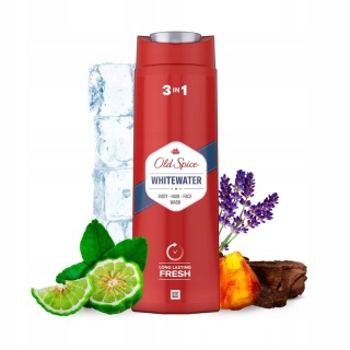Old Spice Whitewater żel pod prysznic dla mężczyzn 3w1 400 ml