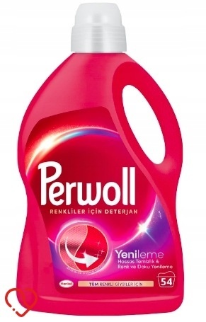 Perwoll Renew Color płyn do prania kolorowych tkanin 2,97 l 54 prania